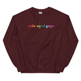 Wide-Eyed Gays Sweatshirt