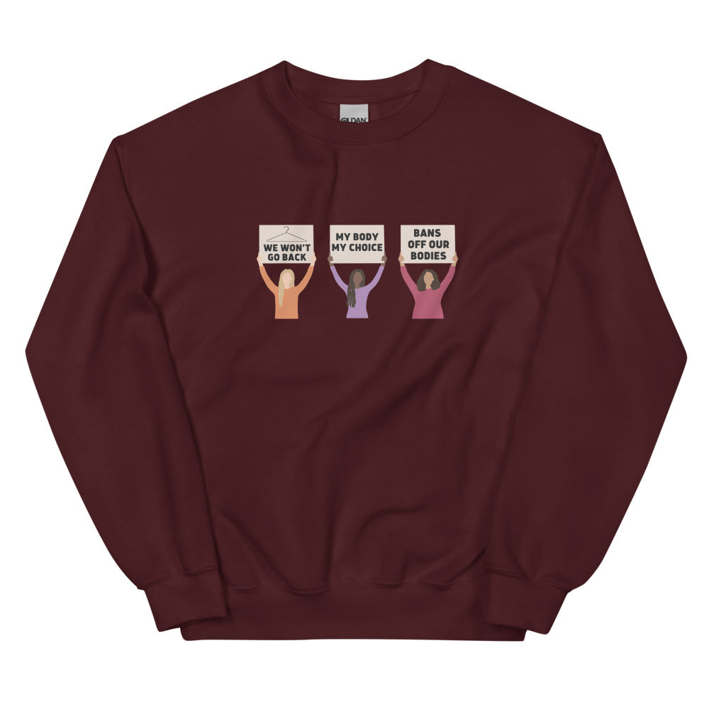 Pro-Choice Protest Sweatshirt