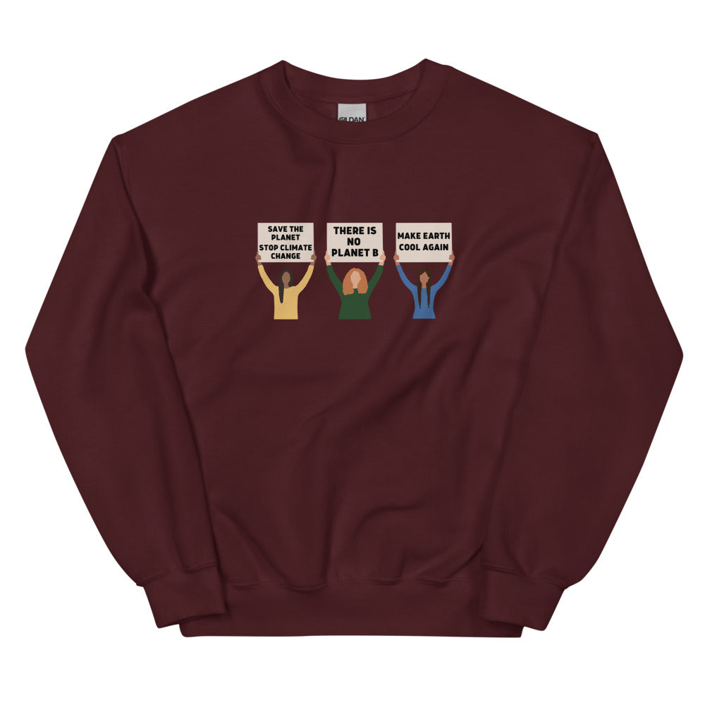 Climate Change Protest Sweatshirt
