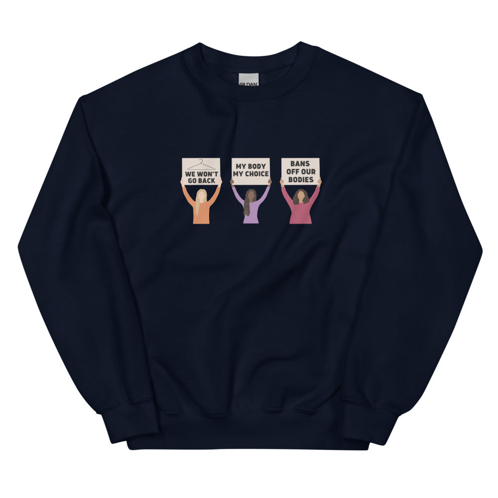 Pro-Choice Protest Sweatshirt