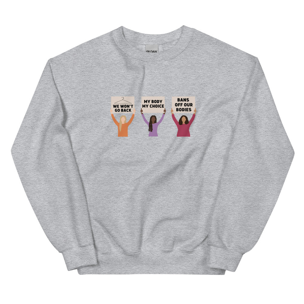 Pro-Choice Protest Sweatshirt