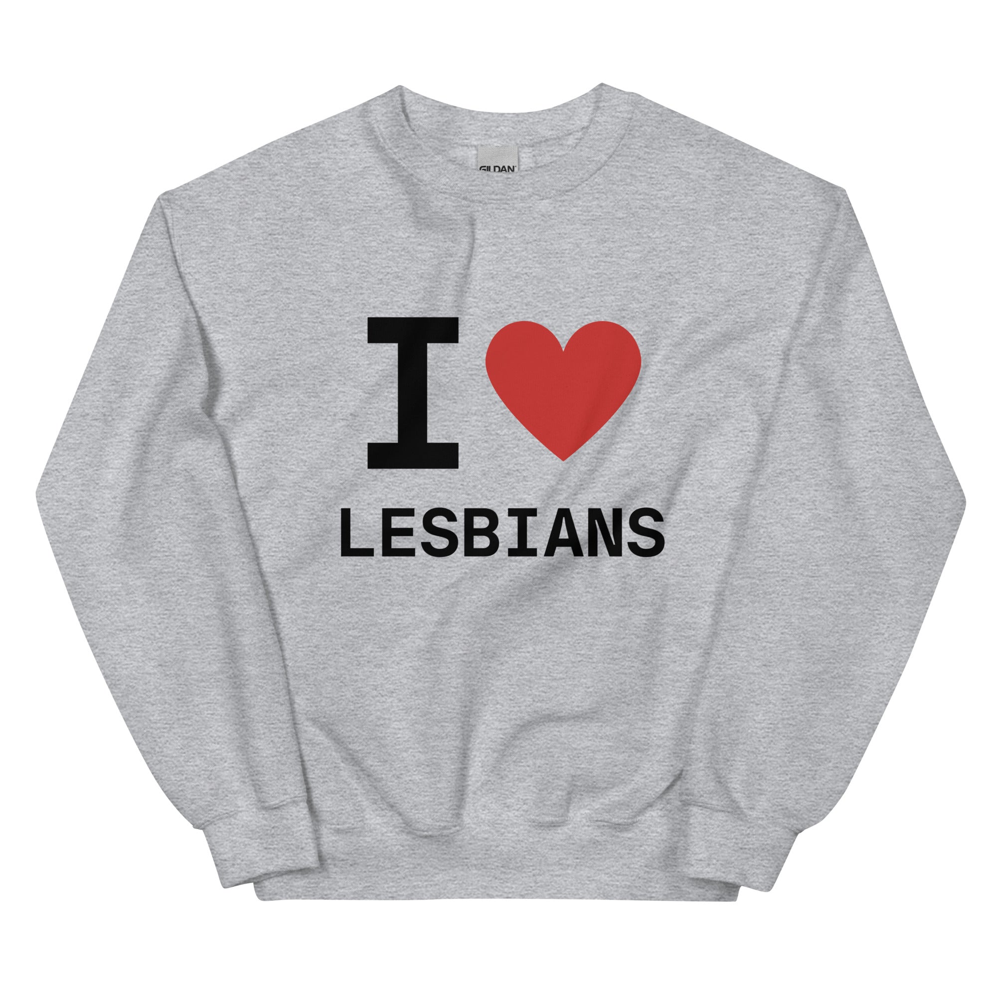 I Heart Lesbians Sweatshirt