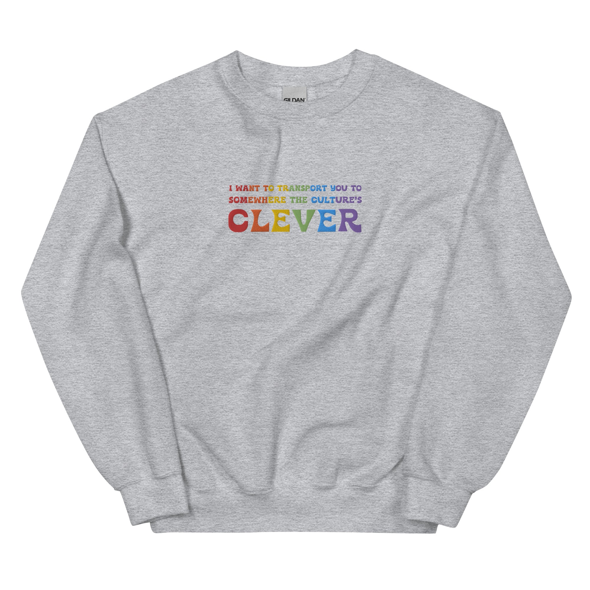 Culture's Clever Embroidered Sweatshirt