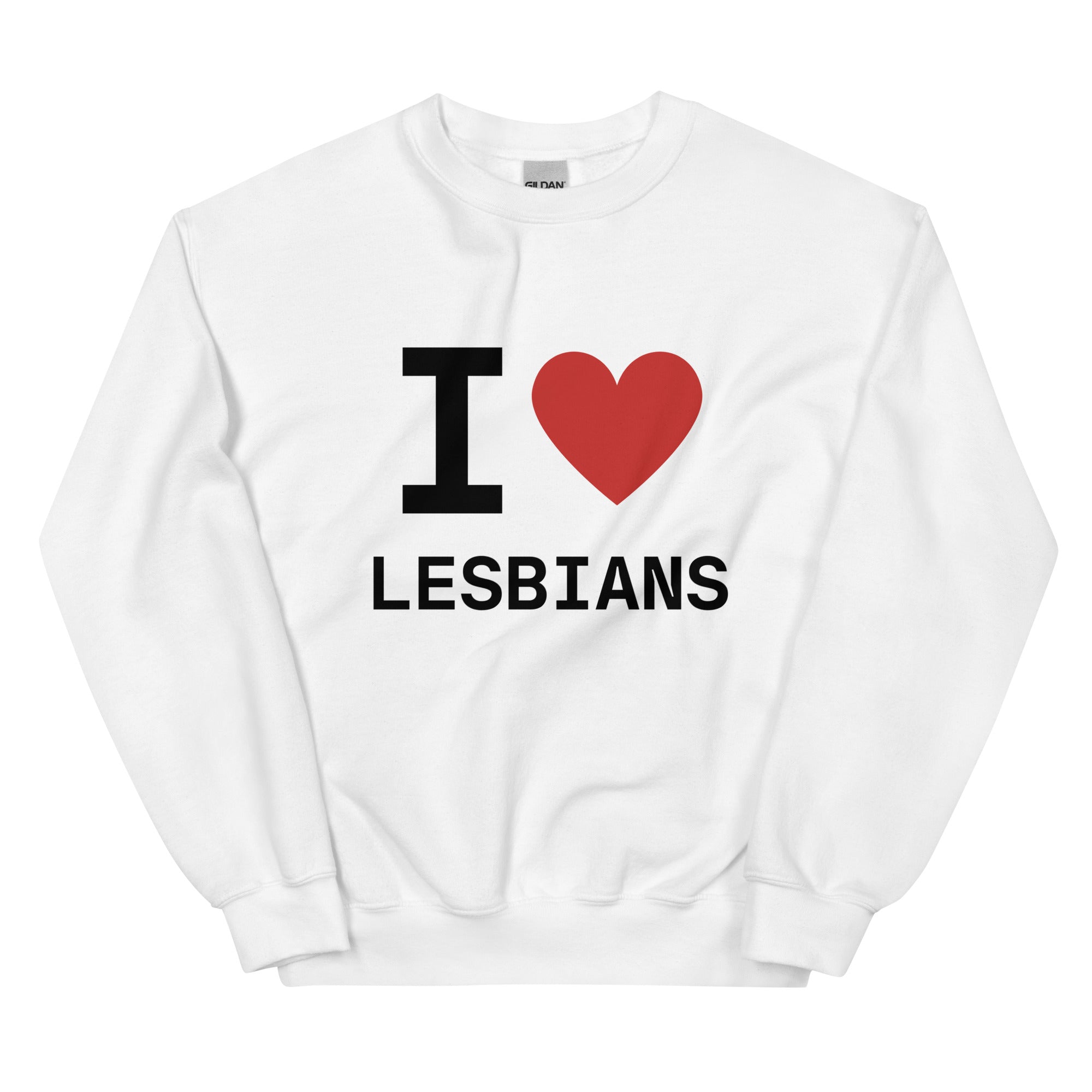I Heart Lesbians Sweatshirt