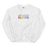 Culture's Clever Embroidered Sweatshirt