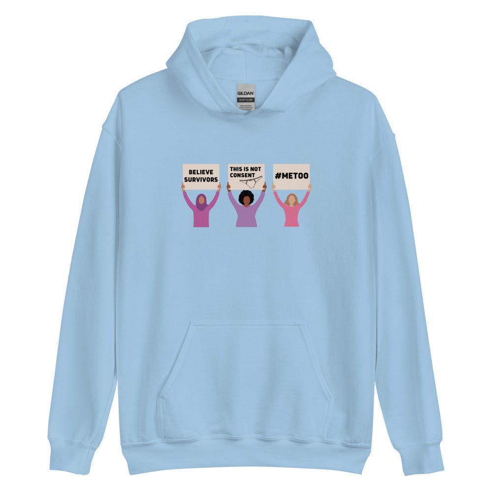 Believe Survivors Protest Hoodie