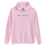 Wide-Eyed Gays Rainbow Hoodie