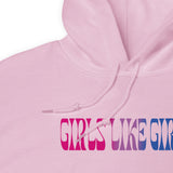 Girls Like Girls Bisexual Hoodie