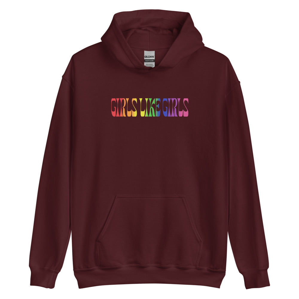 Girls Like Girls Rainbow Hoodie