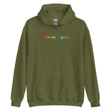 Wide-Eyed Gays Rainbow Hoodie
