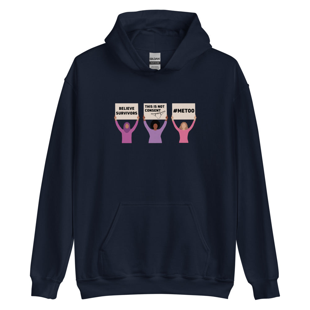 Believe Survivors Protest Hoodie