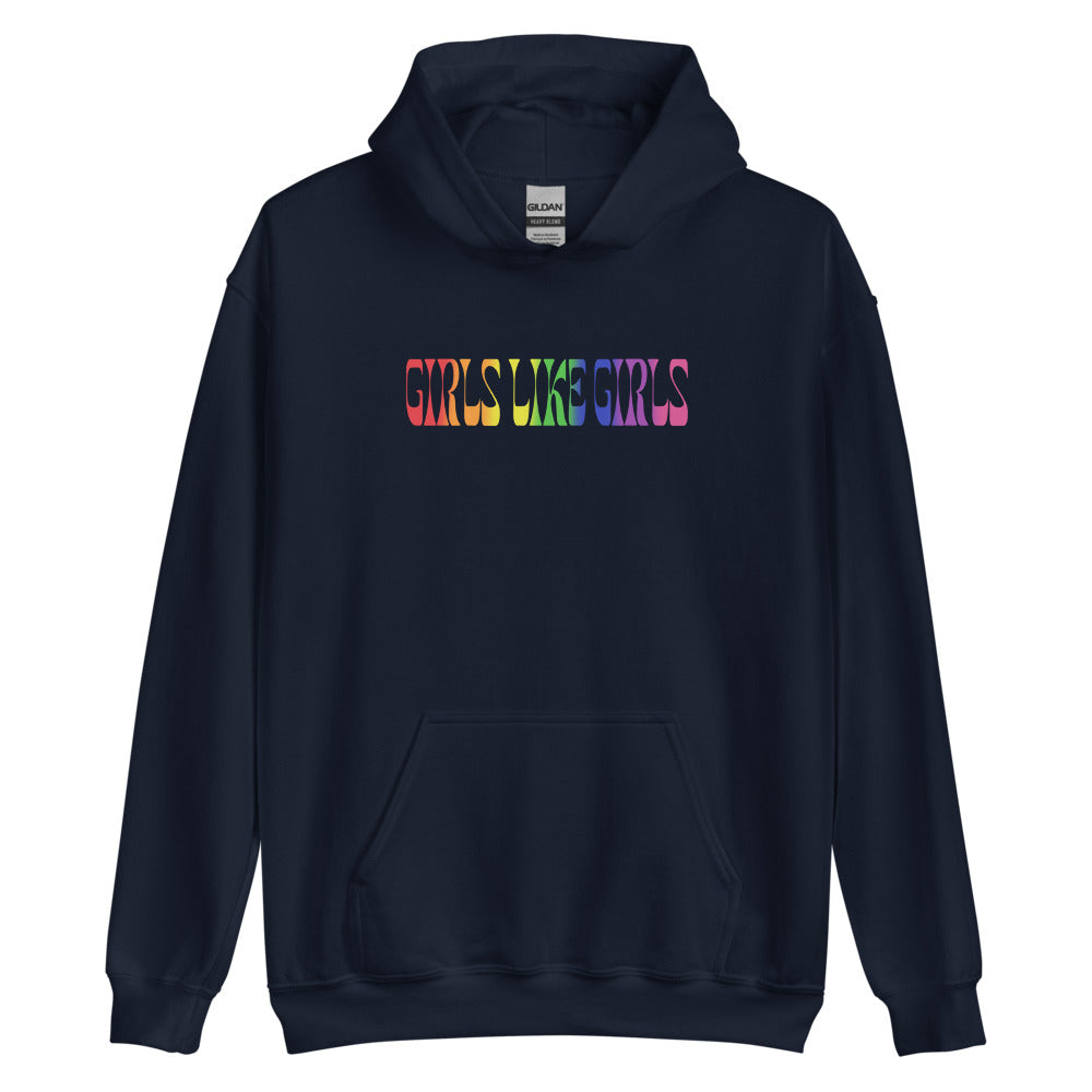 Girls Like Girls Rainbow Hoodie
