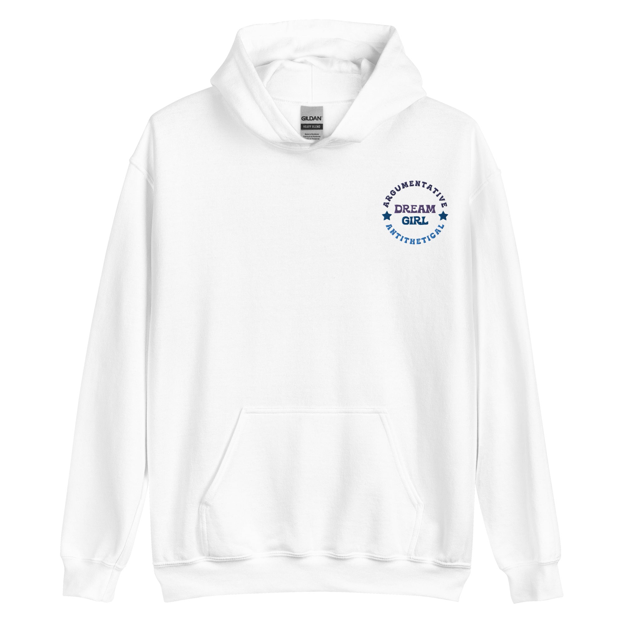 Dream Girl Midnights Blue Embroidered Hoodie