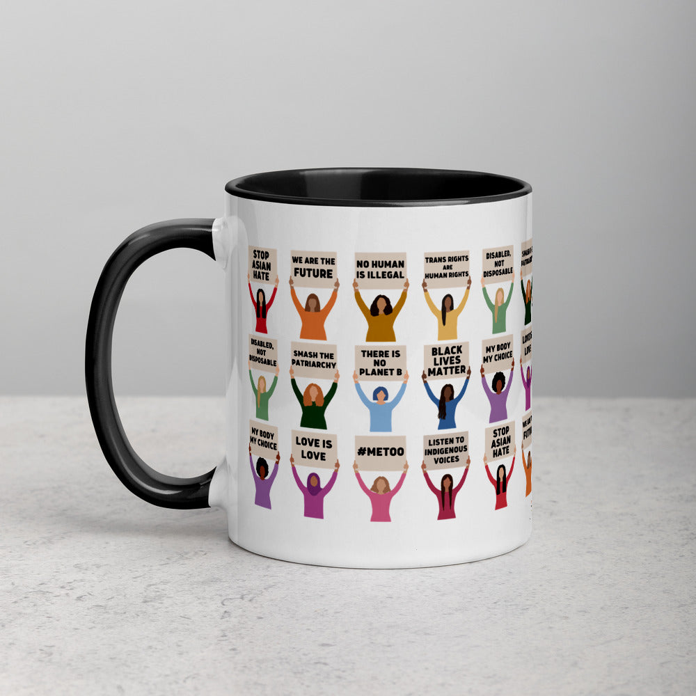 Global Protesting Women Mug