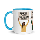 Climate Change Protest Mug