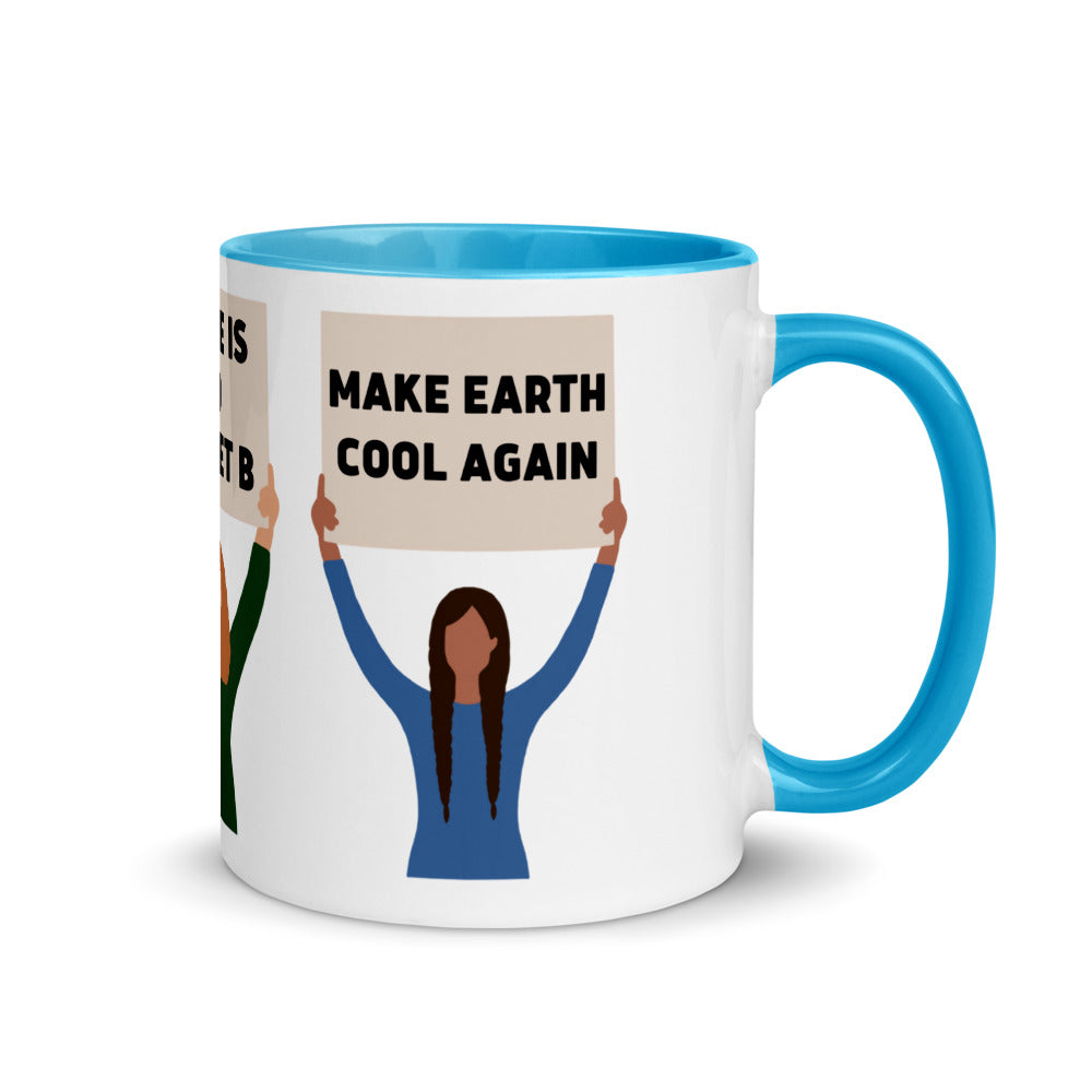 Climate Change Protest Mug