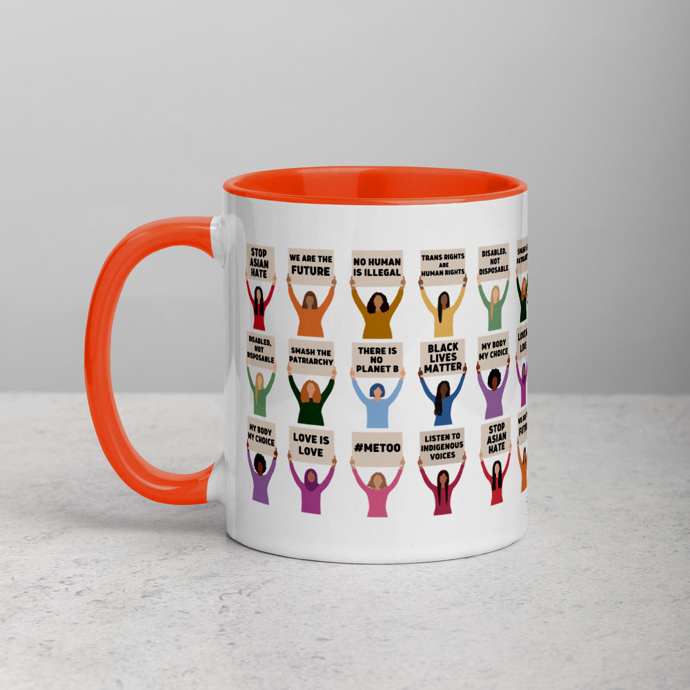 Global Protesting Women Mug