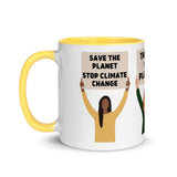 Climate Change Protest Mug