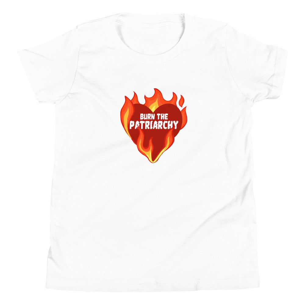Burn the Patriarchy Youth T-Shirt